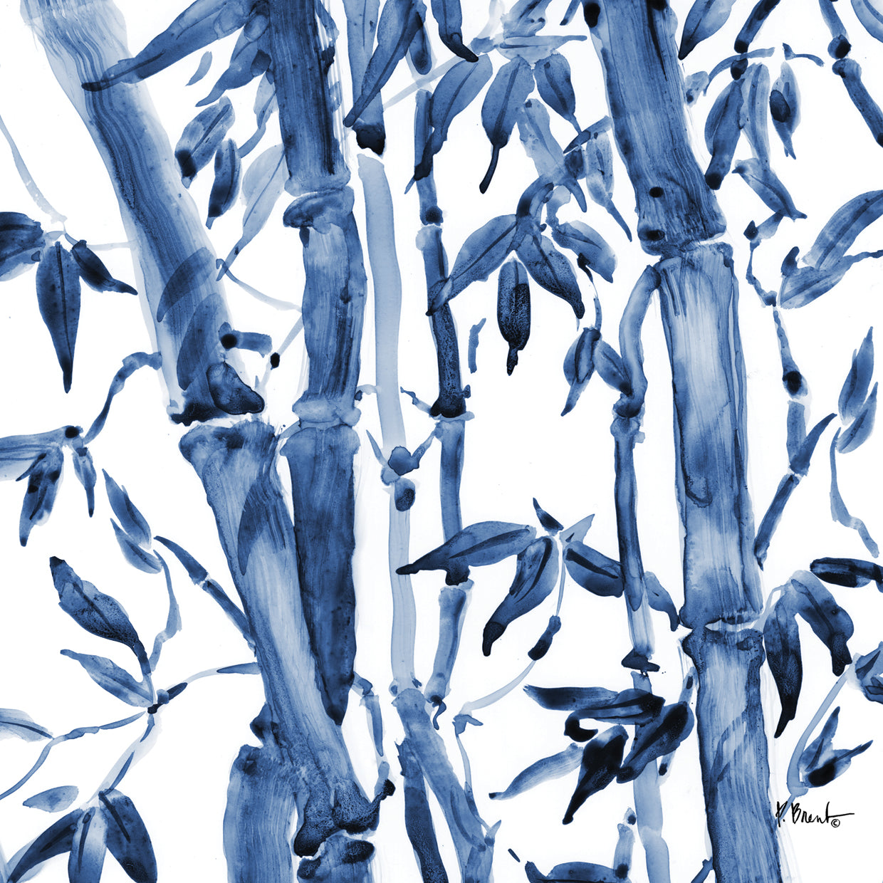 Bamboo Grove I – Blue