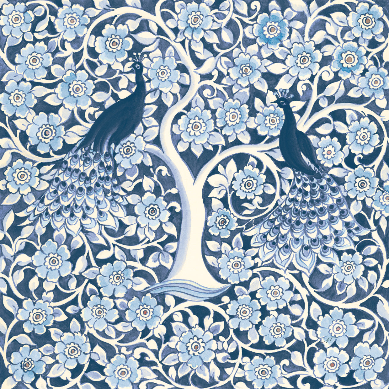 Peacock Garden VII v2