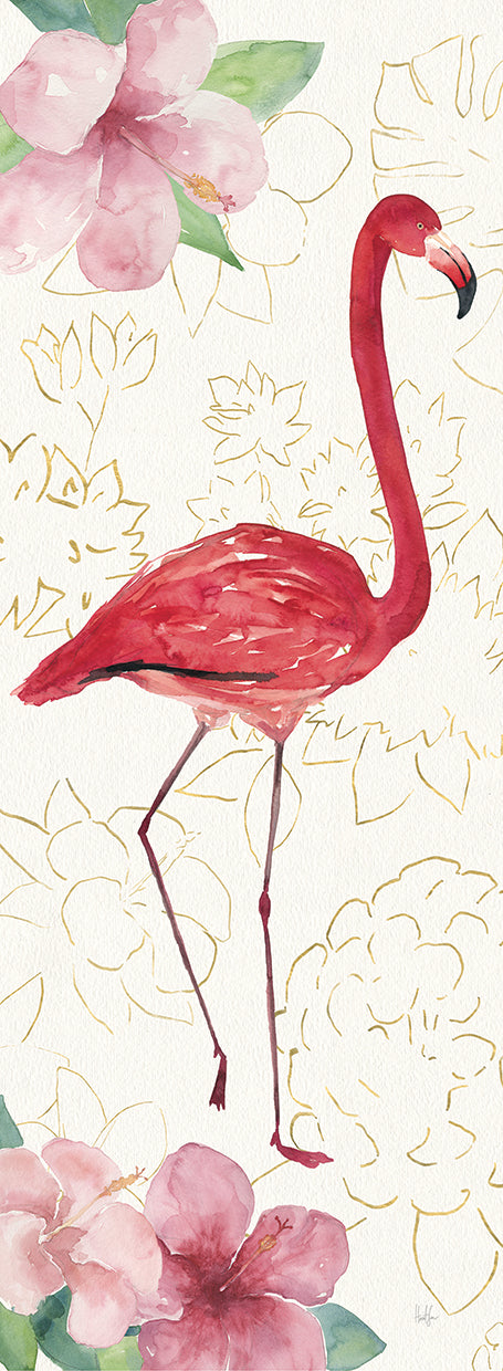Tropical Fun Bird VI Canvas Print