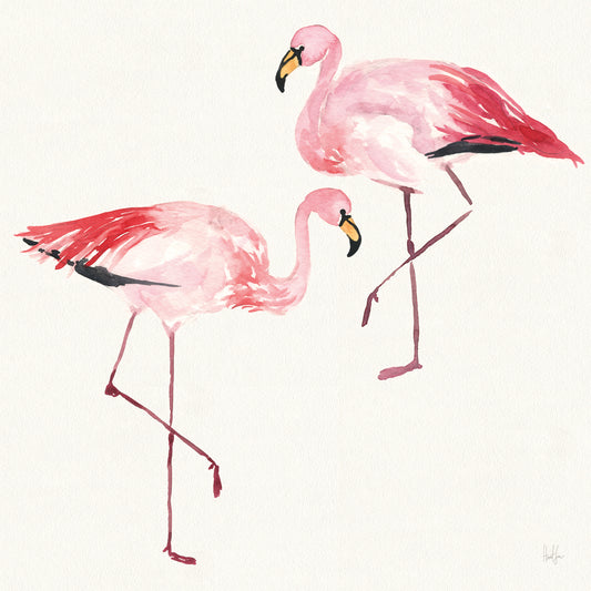 Tropical Fun Bird V Canvas Print