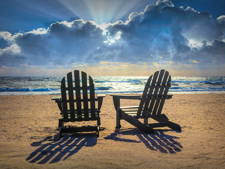 Sunshine and Shadows in the Sand