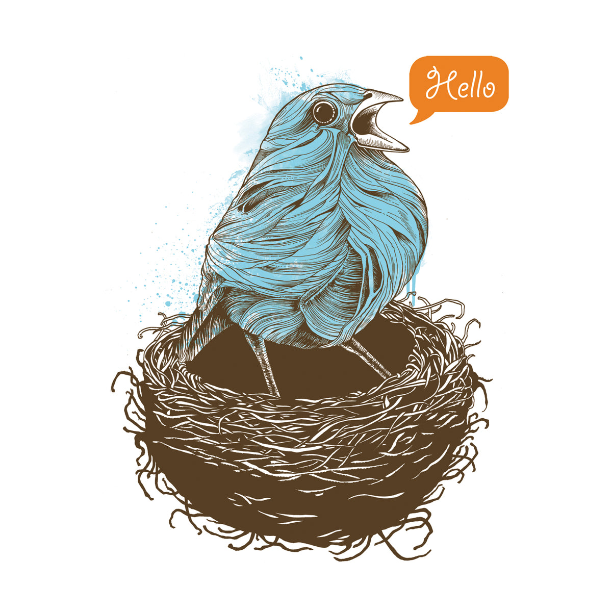 Hello Twisty Birdie