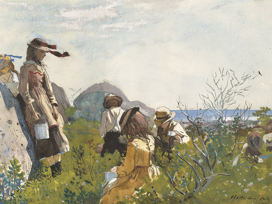 Berry Pickers (1873) Canvas Print