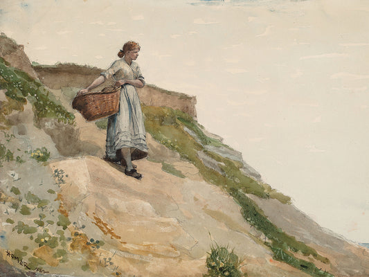 Girl Carrying a Basket (1882)