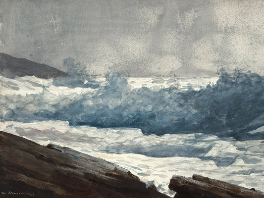 Prout’s Neck, Breakers (1883)