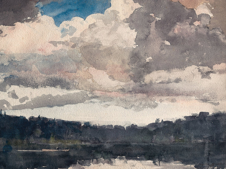 The Lone Boat, North Woods Club, Adirondacks (1892)