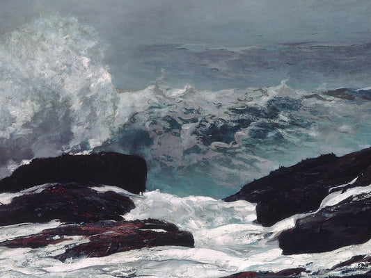Maine Coast (1896) Canvas Print
