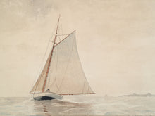 Sailing off Gloucester (ca. 1880)