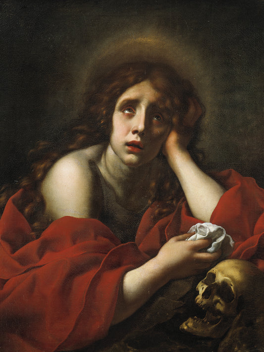 The Penitent Mary Magdalene Canvas Print