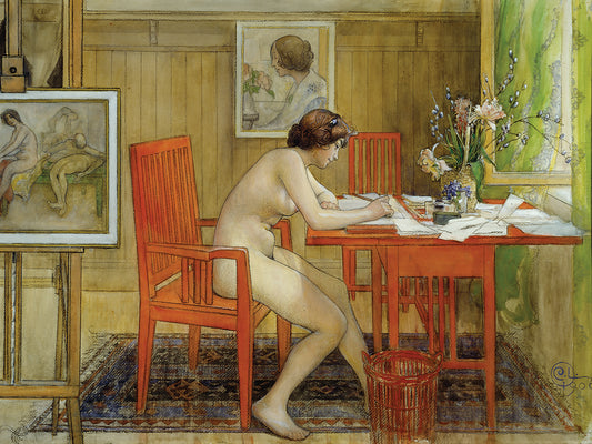 The Model Writing a Postcard (1906)