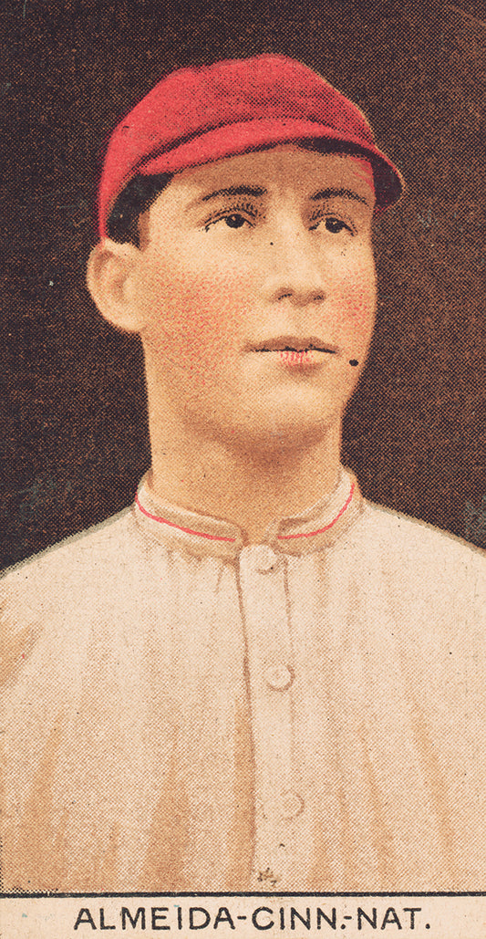 Rafael Almeida, Cincinnati Reds, baseball card portrait Canvas Print