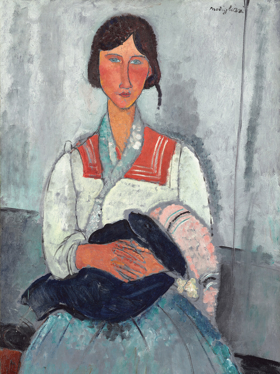 Roma Woman with Baby