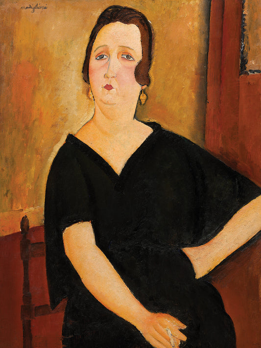 Madame Amédée (Woman with Cigarette),Â 1918