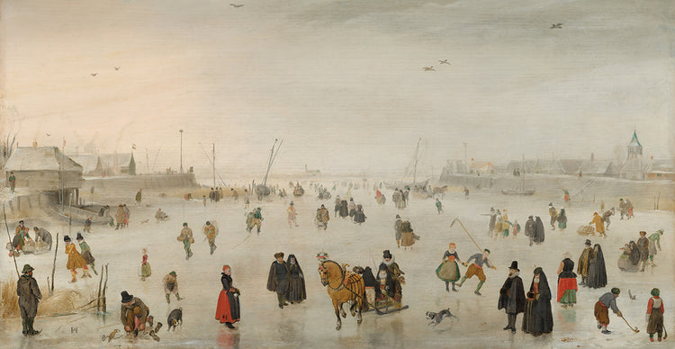 A Scene on the Ice