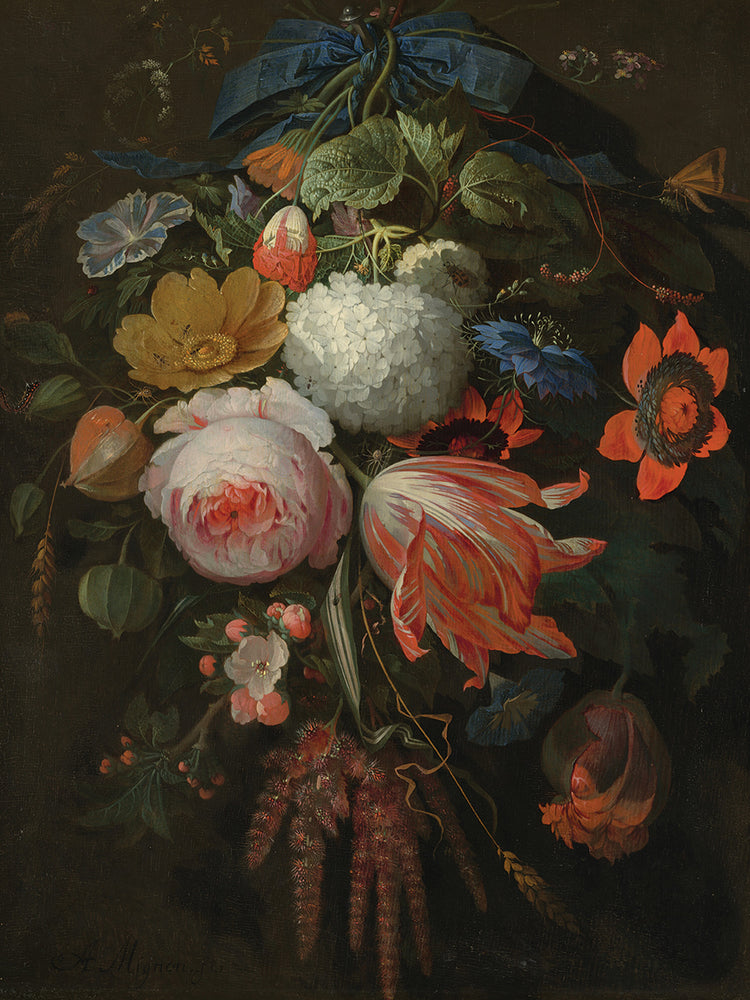 A Hanging Bouquet of Flowers