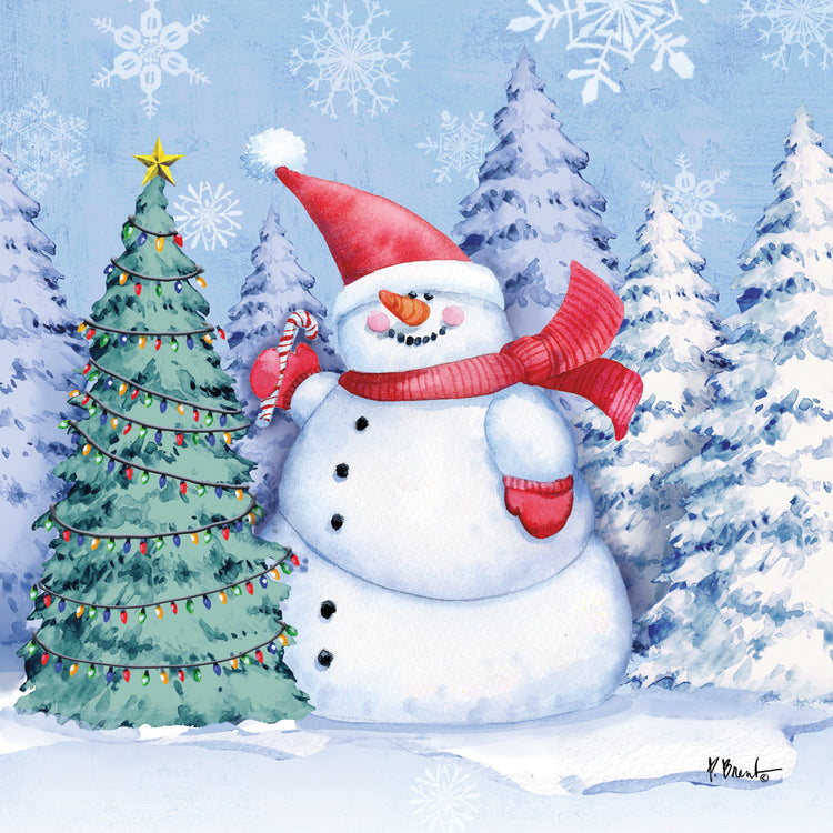 Holiday Icy Snowman II
