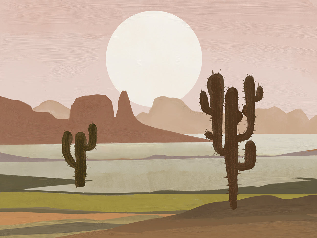 Desert Moonscape I