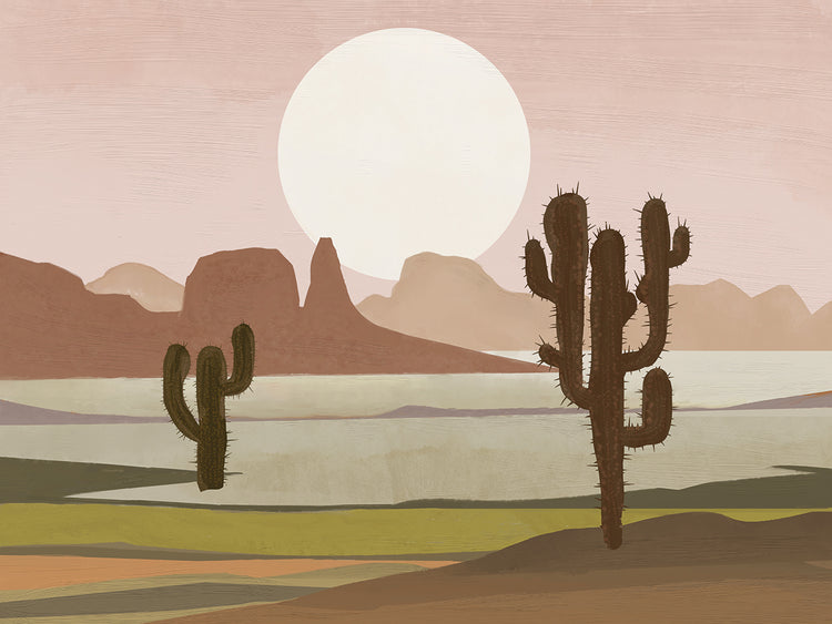Desert Moonscape I