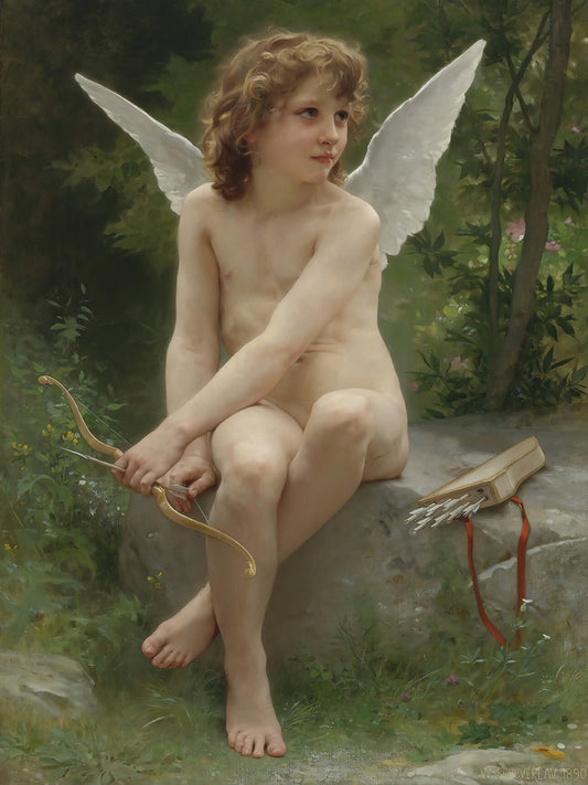 Amour À L’affût (1890) Canvas Print
