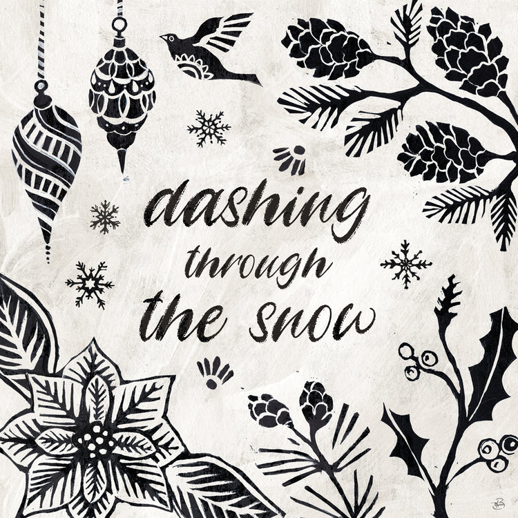 Woodcut Christmas VII