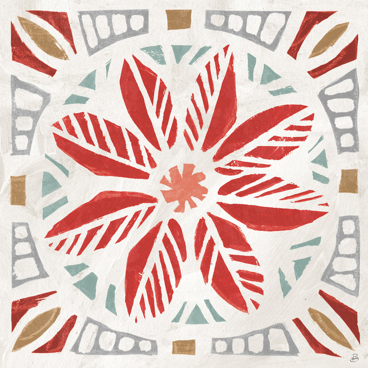 Woodcut Christmas XI Color