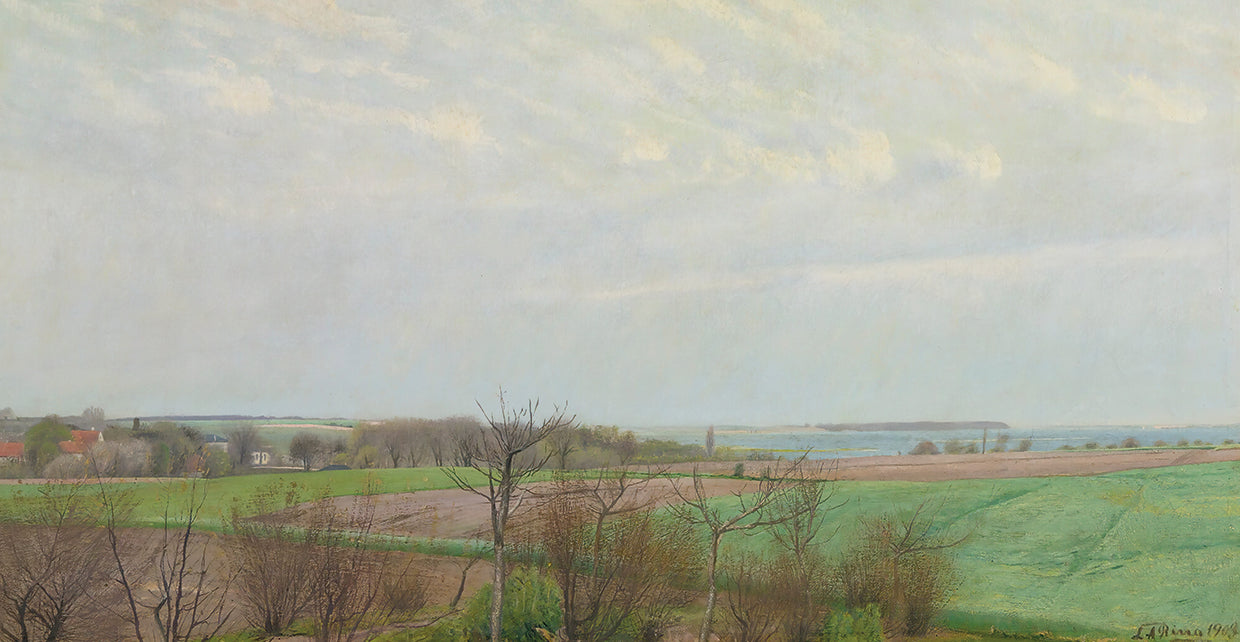 View Of Roskilde Fjord, Early Spring (1903)