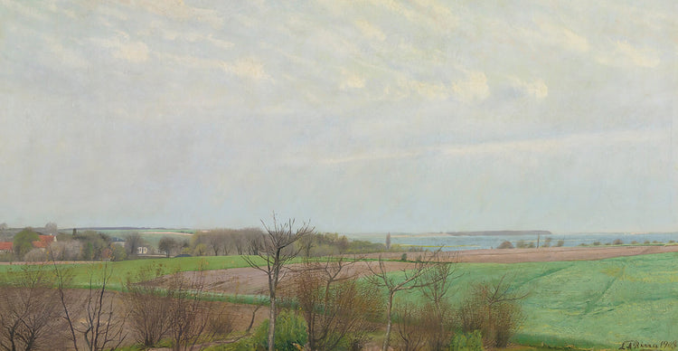 View Of Roskilde Fjord, Early Spring (1903)