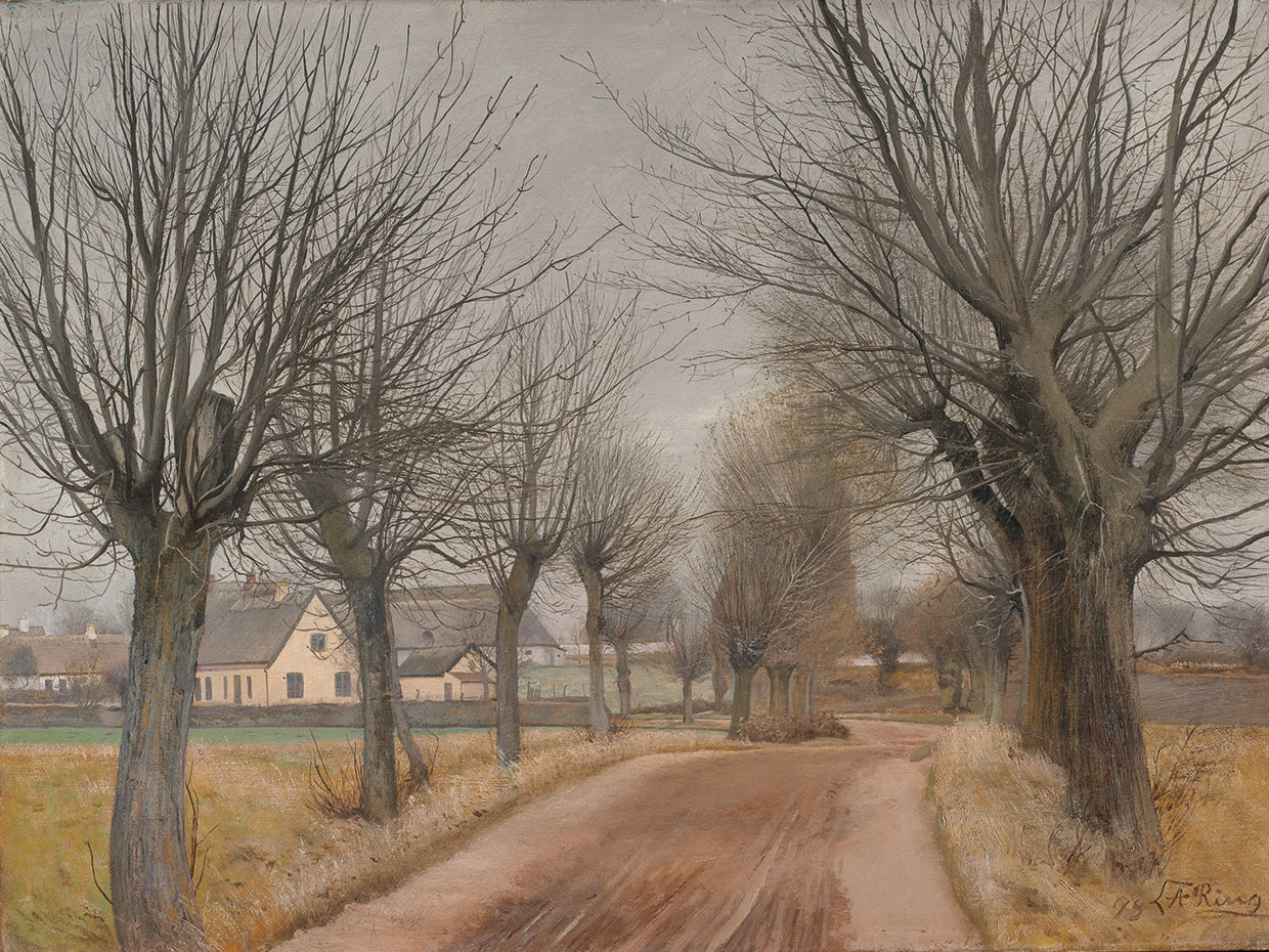 A Road near Vinderød, Zealand (1898)