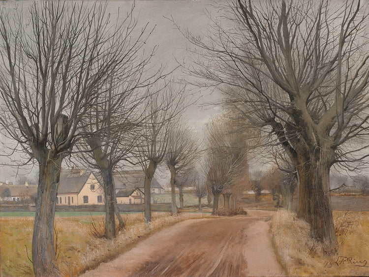 A Road near Vinderød, Zealand (1898)