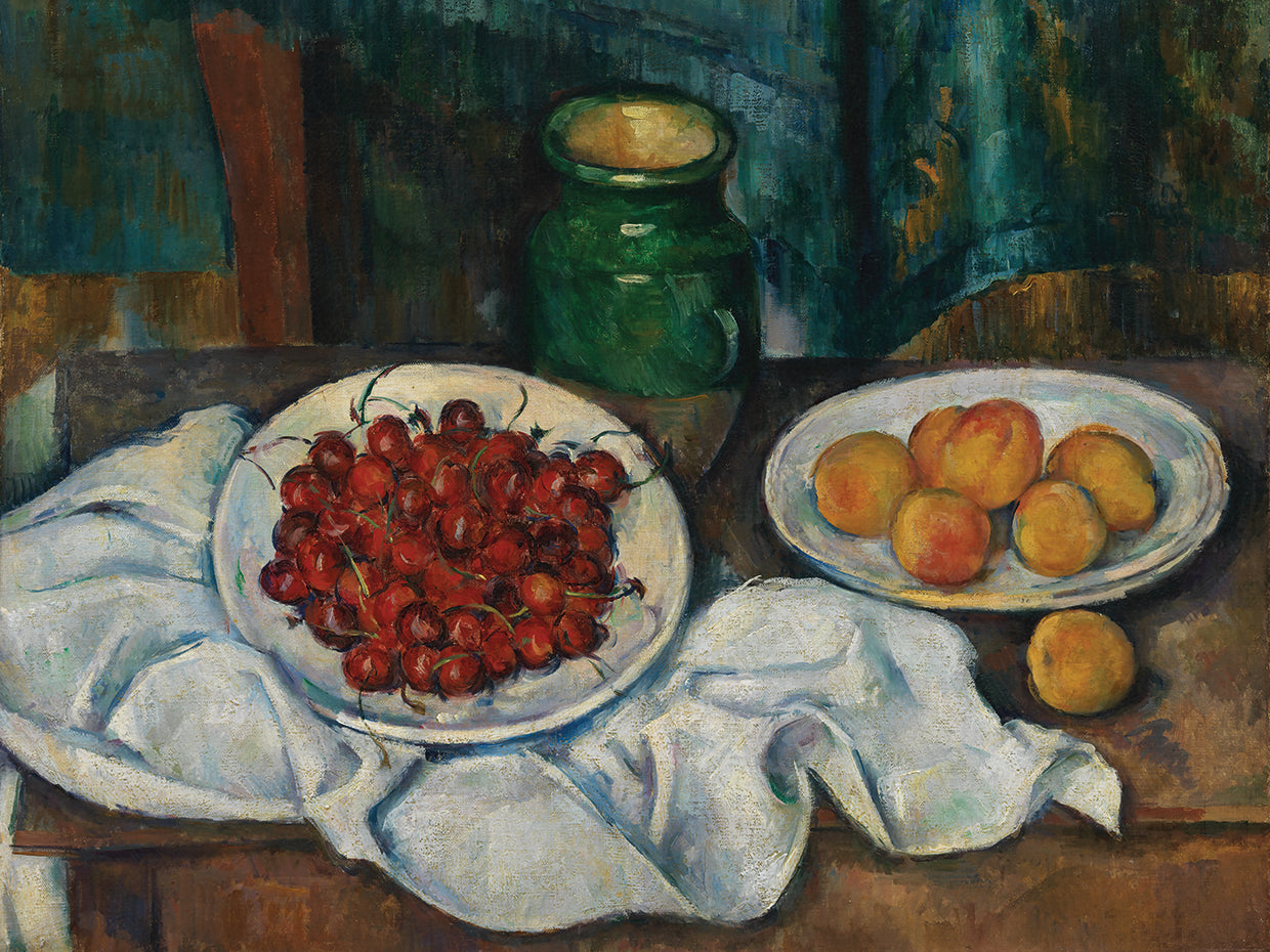 Still Life With Cherries And Peaches (1885-1887)