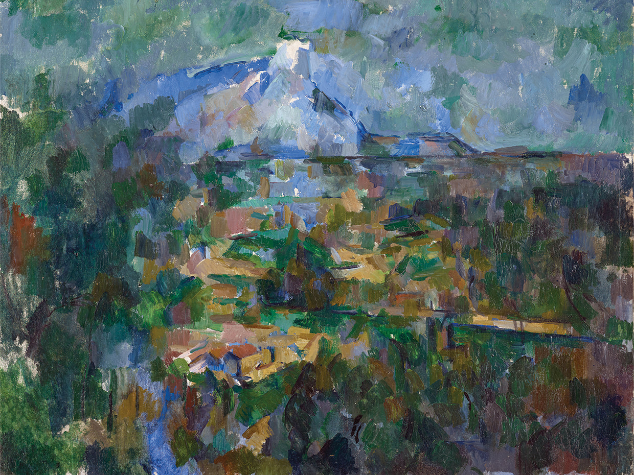 The Mont Sainte-Victoire Seen From Les Lauves (1904)
