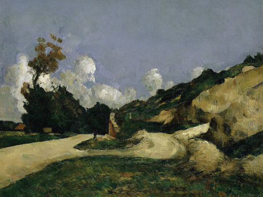 The Road (1871) Canvas Print