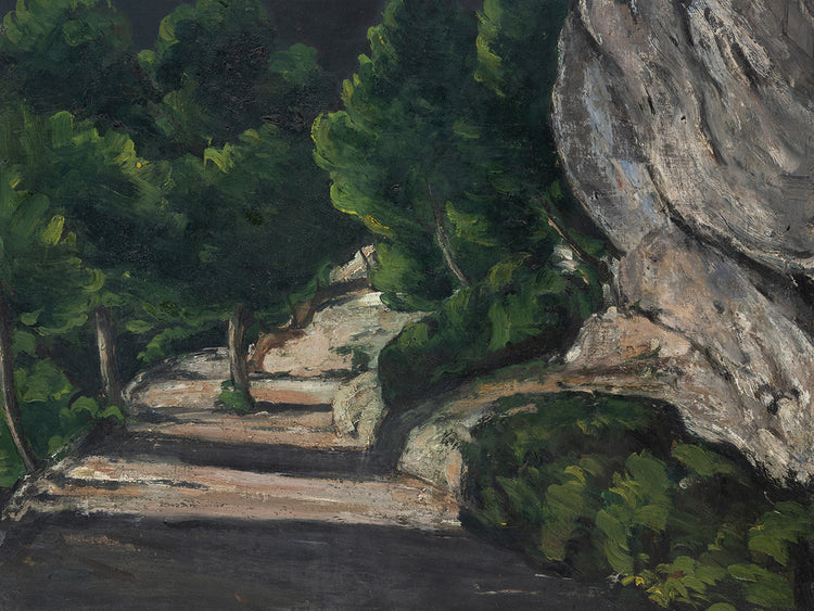 Landscape. Road with Trees in Rocky Mountains (1870 – 1871)