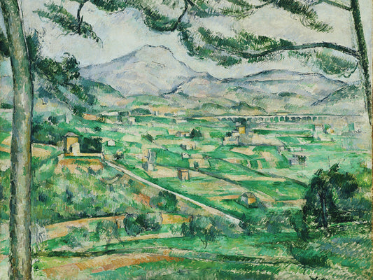 Mont Sainte-Victoire 2 Canvas Print