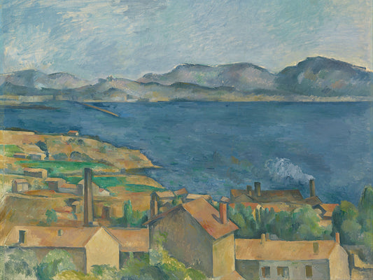 The Bay of Marseilles, Seen from L’Estaque Canvas Print