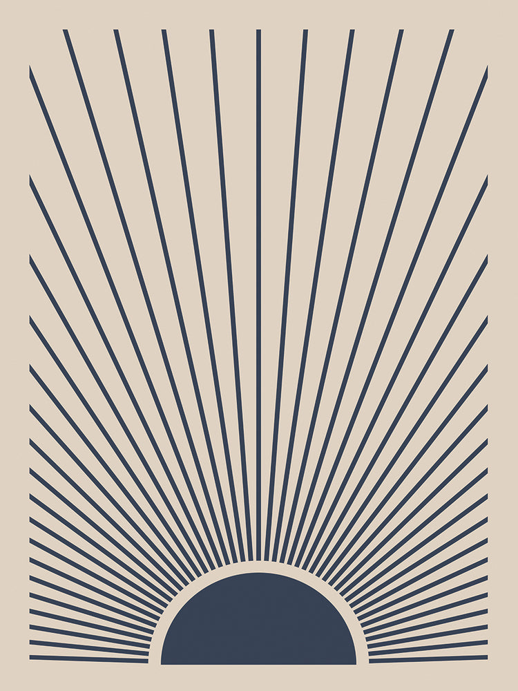 Radiate Sun, Black and White