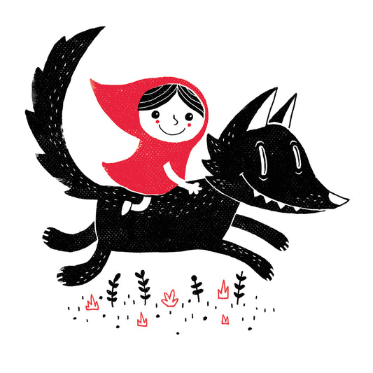 Red Riding Canvas Print