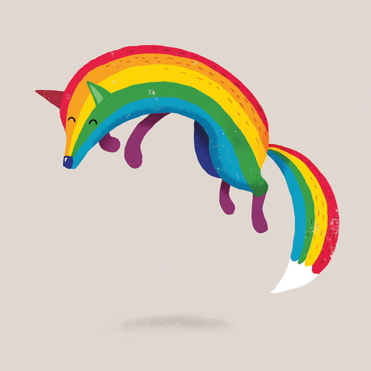 Rainbow Fox