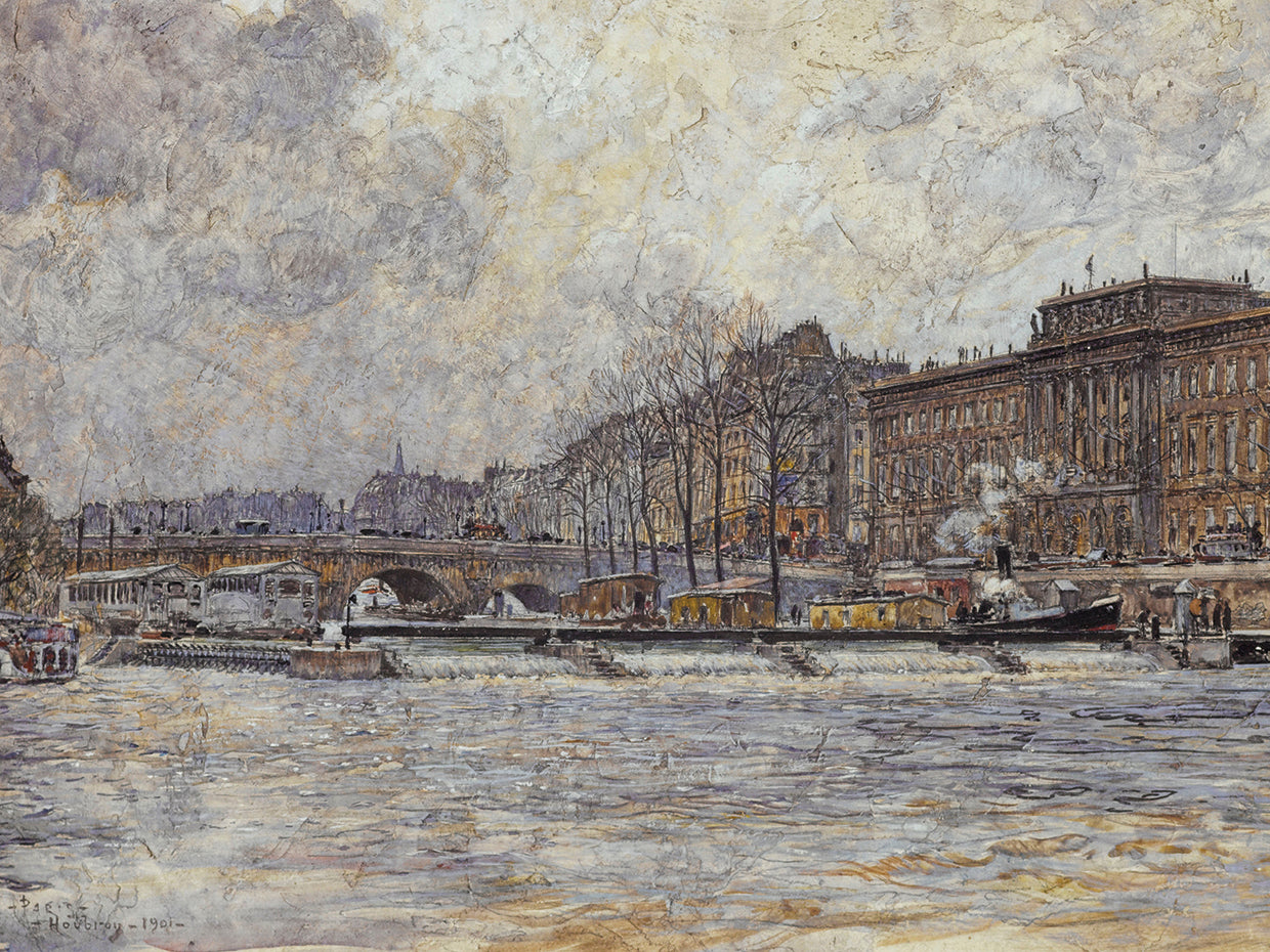 El Hôtel de la Monnaie y el Pont-Neuf (1901) Lienzo