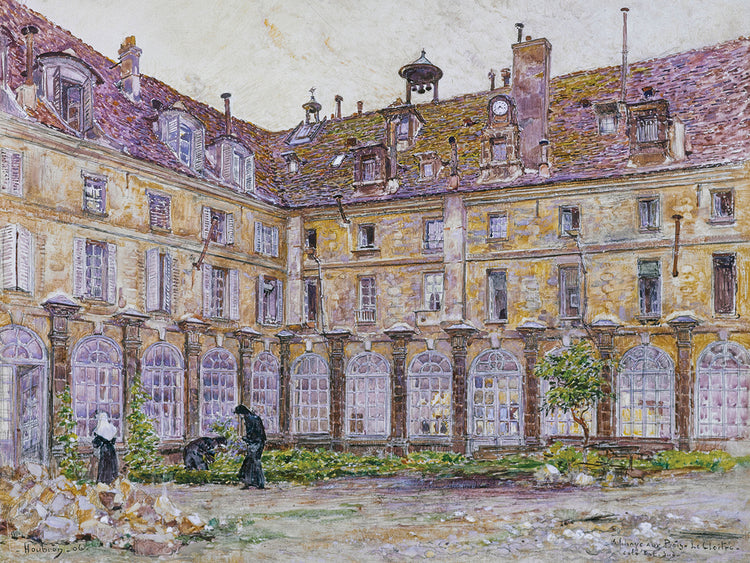El claustro de Abbaye-aux-Bois, rue de Sèvres (1906) Lienzo