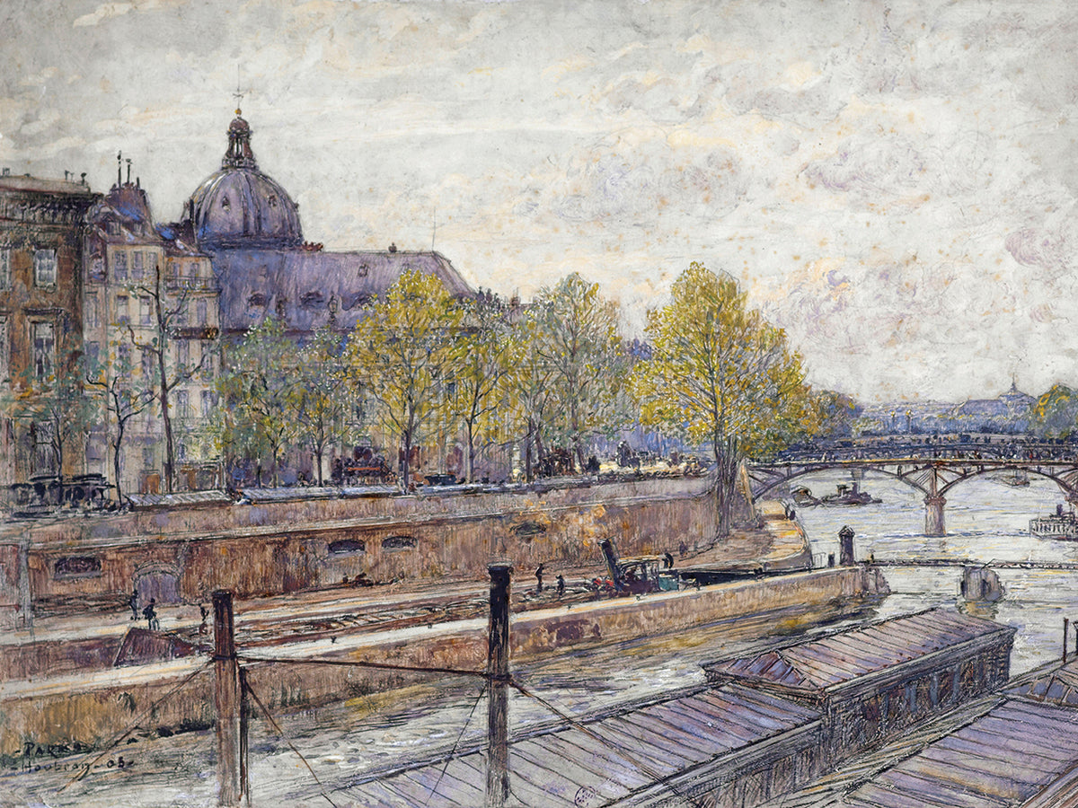 Quai Conti and the Pont des Arts (1905)