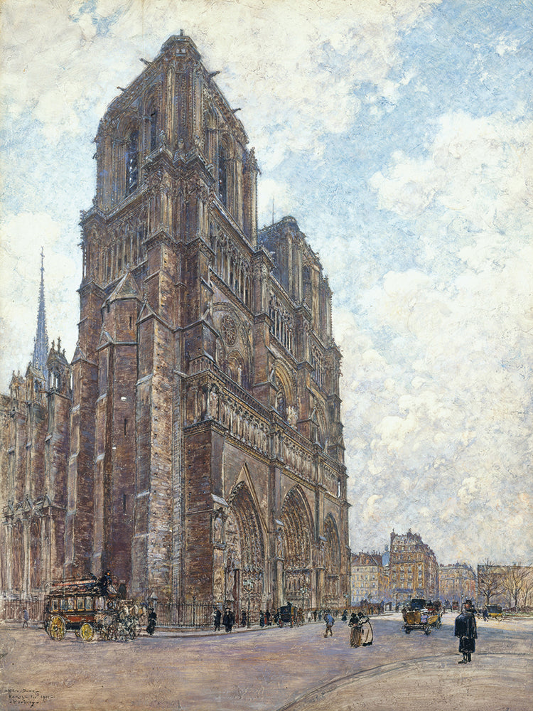 Notre-Dame de París (1901) Lienzo