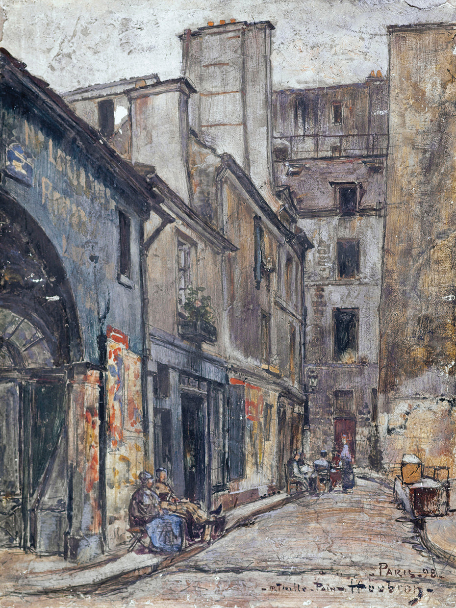 La rue Taille-Pain (1898) Lienzo