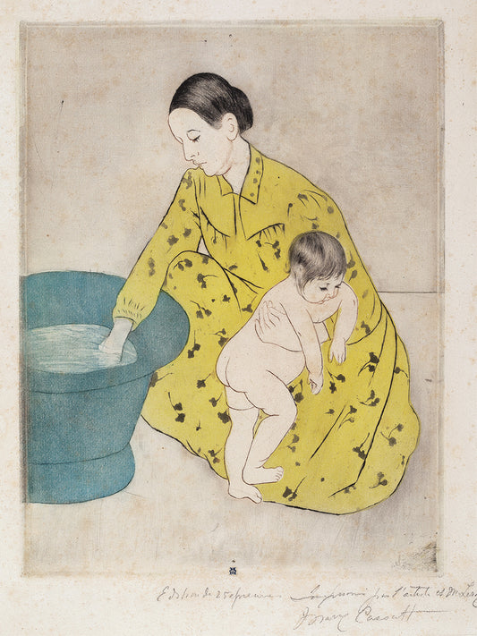 The Bath (1890-1891) Canvas Print