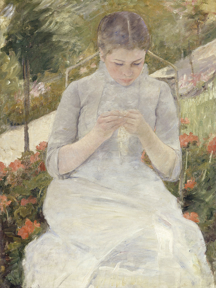 Girl in the Garden (between 1880 and 1882)