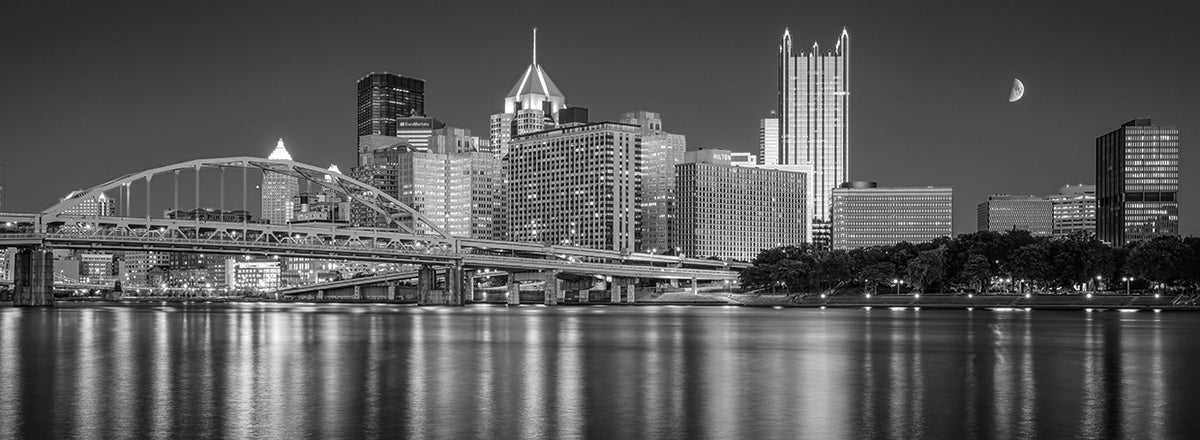 Fort Duquesne Bridge at Dusk I