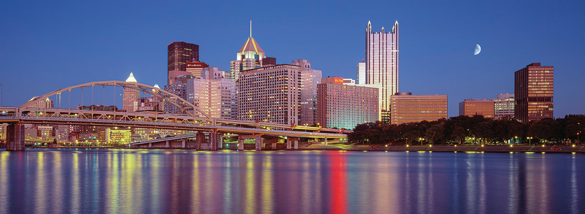 Fort Duquesne Bridge at Dusk II