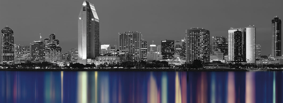Skyscrapers at Night