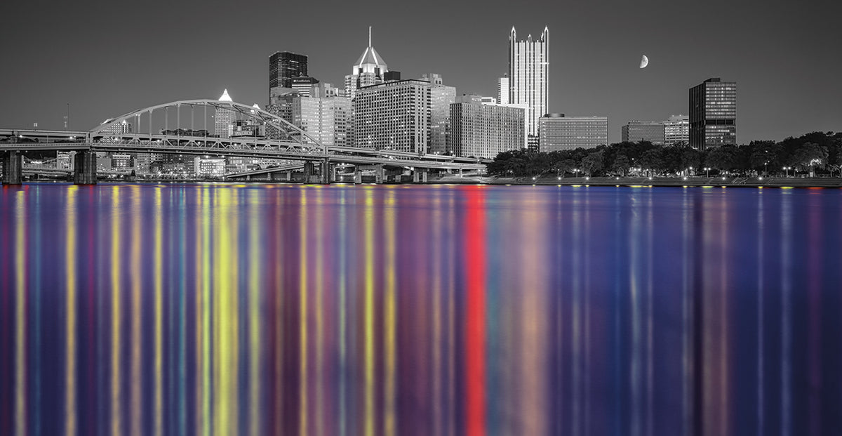Skyline at Dusk, Pittsburgh PA