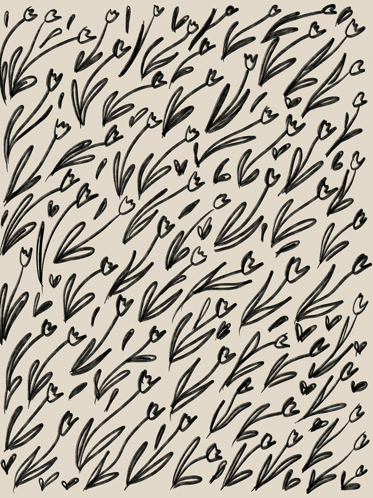 Hand Drawn Tulips